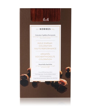 KORRES Arganöl Hochentwickelte Haarcoloration Copper Dark Blonde / Dunkelblond Kupfer 6.4 Haarfarbe-1 Stk