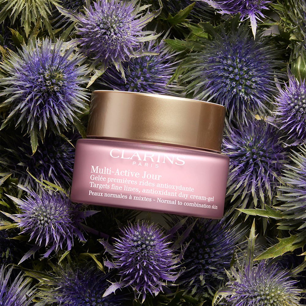 Clarins Multi-Active Jour Gelée Premières RidesAntioxydante - Peaux Normales à Mixtes Crème anti-age