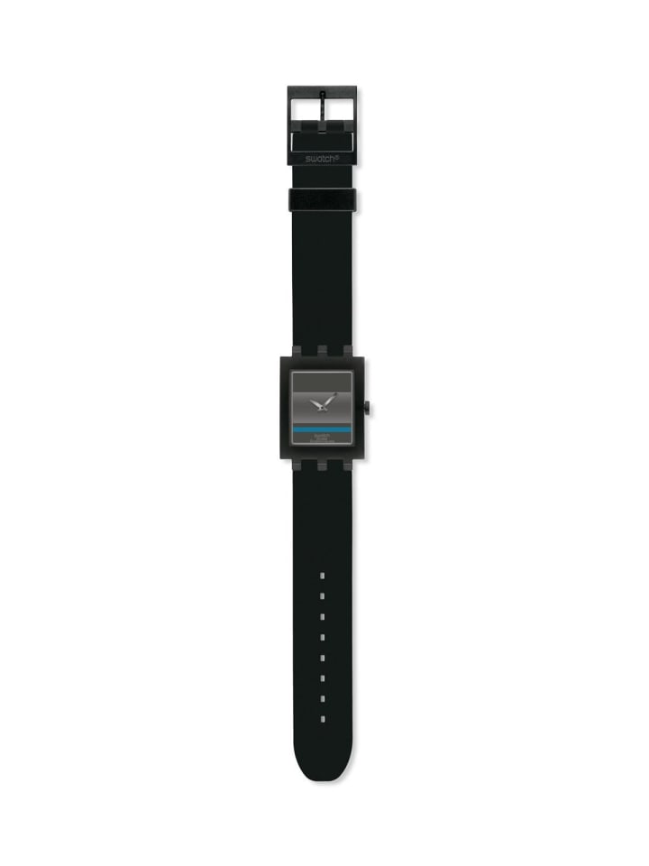 Swatch Armbanduhr in Schwarz/Grau 45 mm günstig kaufen onesize