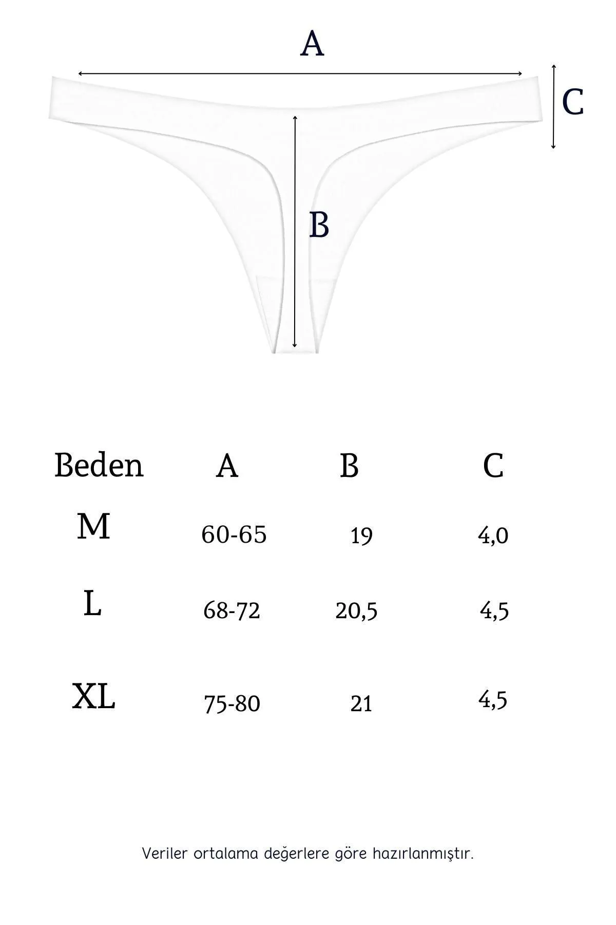 Newlilla  351 Damen-Laser-String-Tanga-Höschen-Paket 351-v3