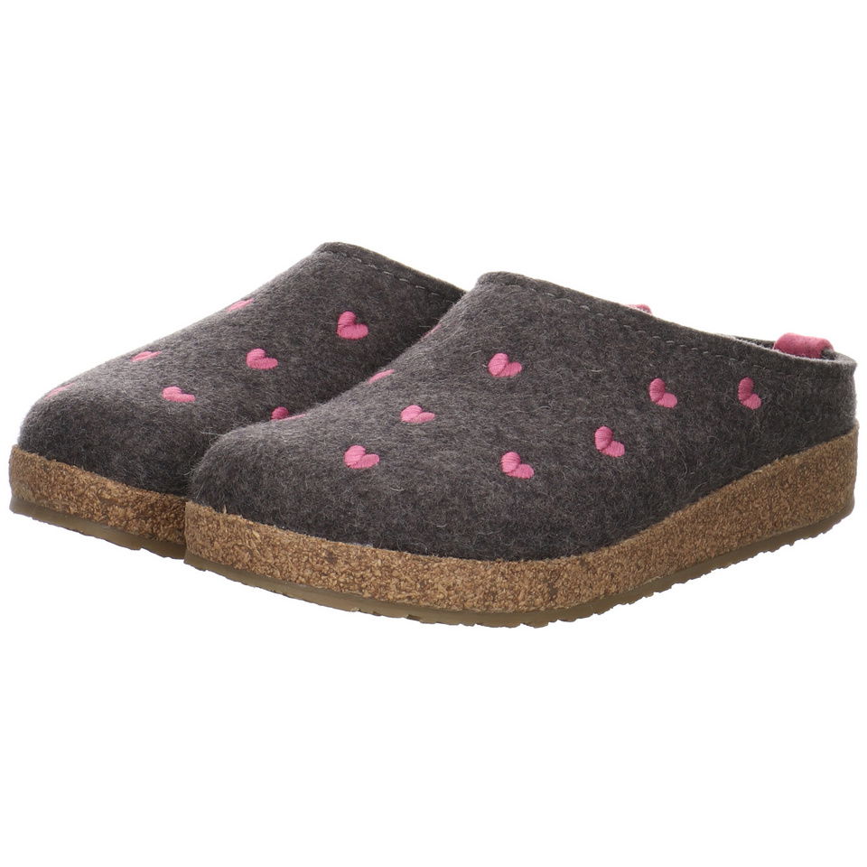 Haflinger Grizzly Cuoricini Hausschuh