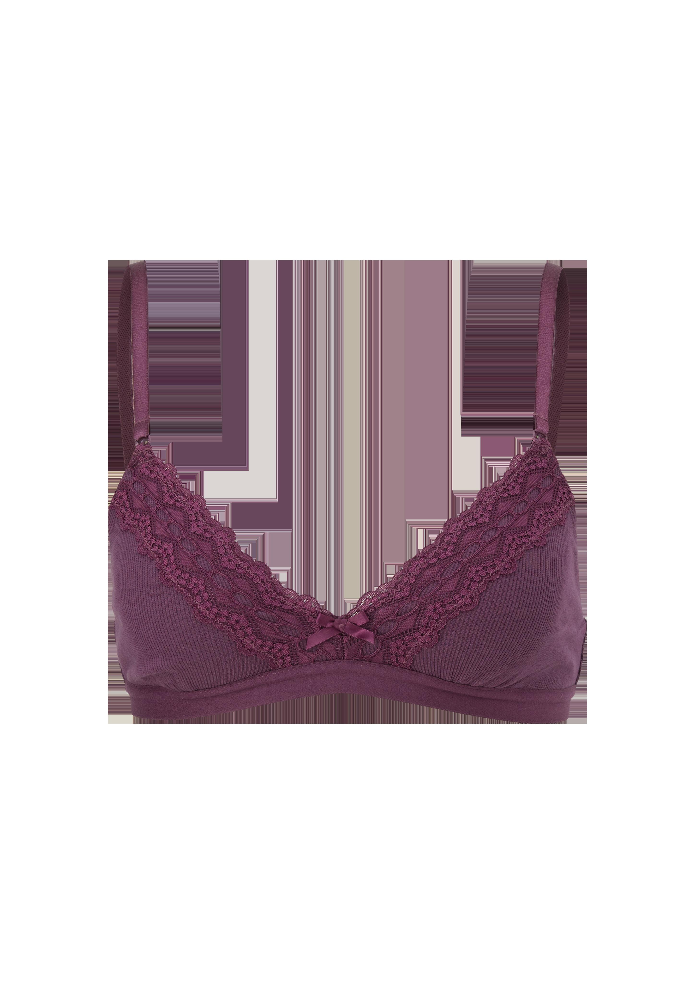 Bralette aus Rippware  6007024-4600