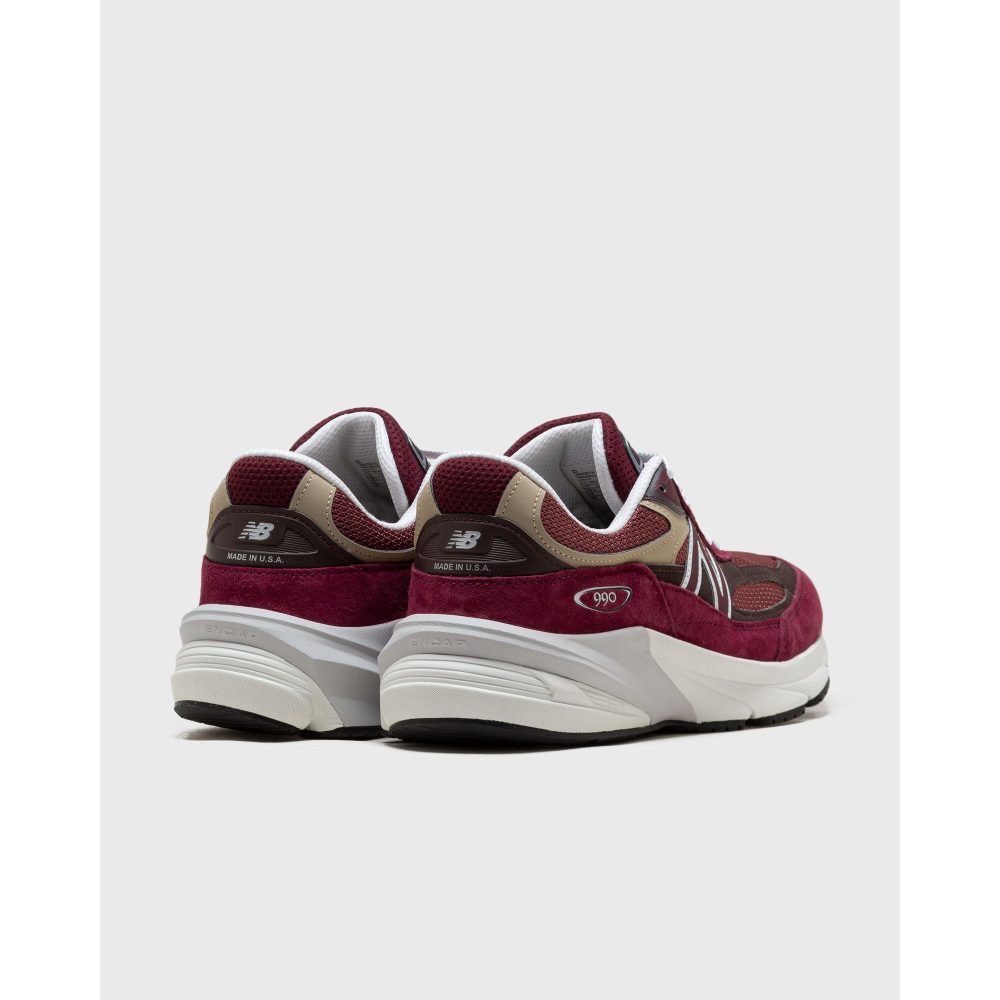 New Balance 990v6 Burgundy - Made in USA U990BT6 / rot