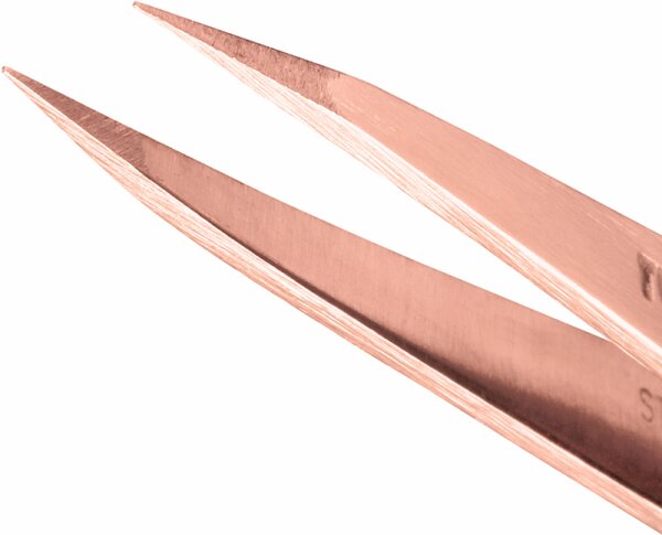 Tweezerman Point Tweezer - Spitze Pinzette, Rose Gold Pinzette