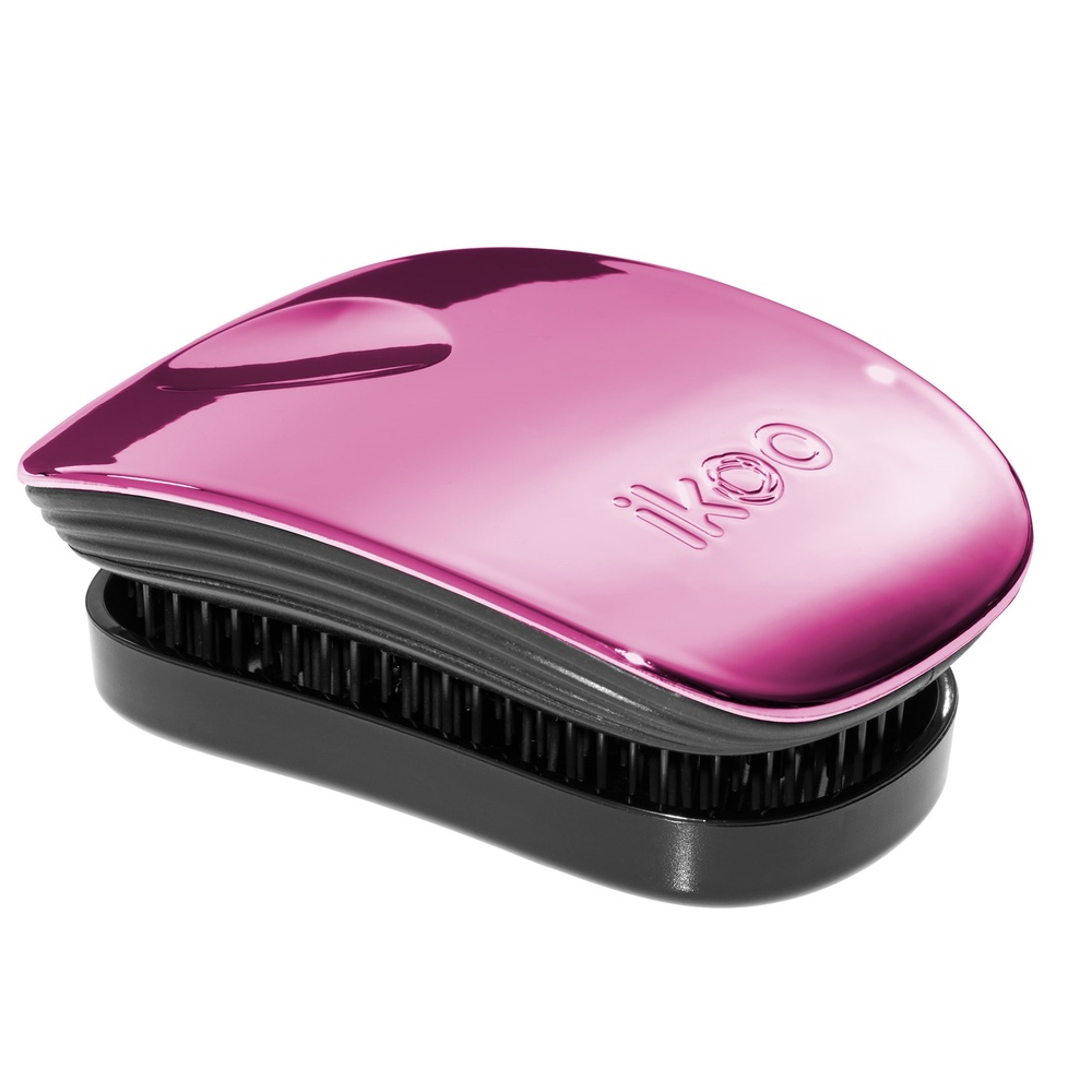 ikoo Brosse Démêlante ikoo Metallic - Pocket- Cherry Brosse cheveux