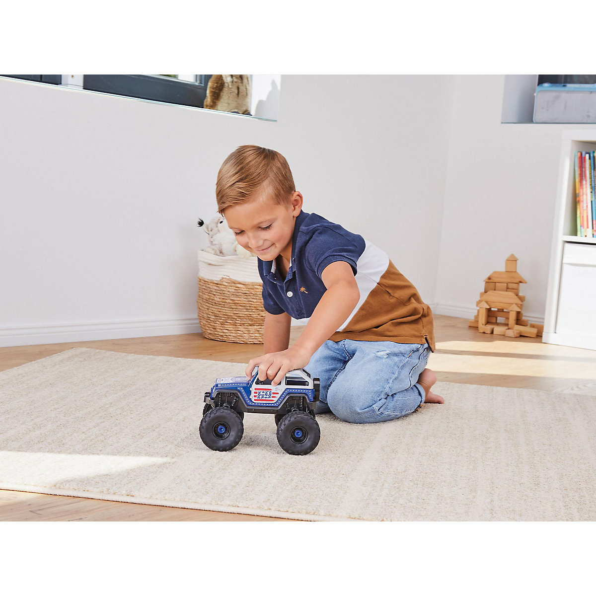 Monster Truck, Revell First Construction, Bausatz für Kinder ab 4 im Maßstab 1:20, 45 Teile, 21,5 cm