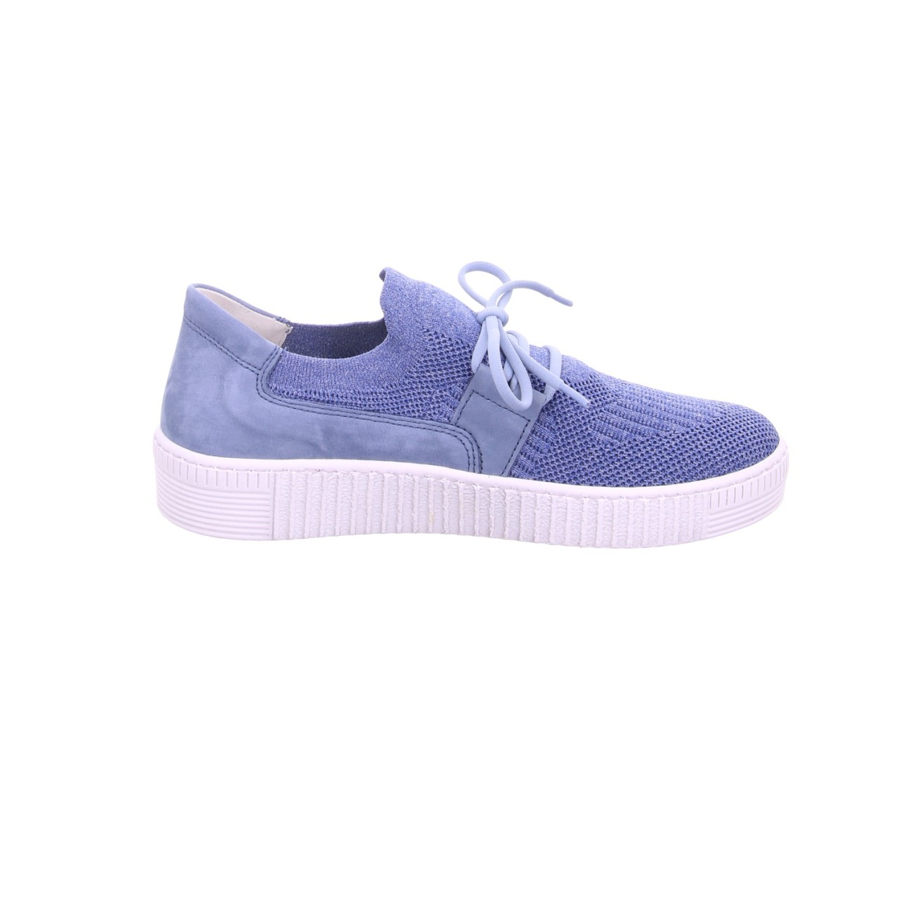 GABOR Freizeit Schnürer blau Gabor Fashion Sneaker low 43.335.46 blau