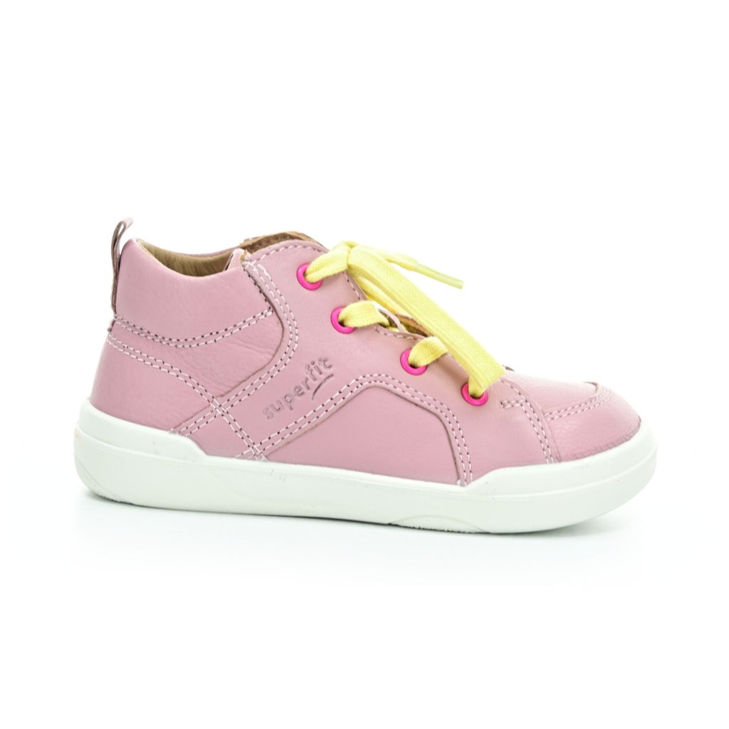 Superfit Superfree Nappa Rose/Gelb Barfußschuhe