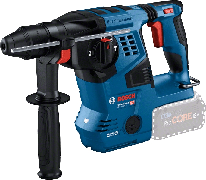 Bosch Blue 0611920001 GBH 18V-28 C Kombihammer 18V (ohne Akkus und Ladegerät in L-Boxx)
