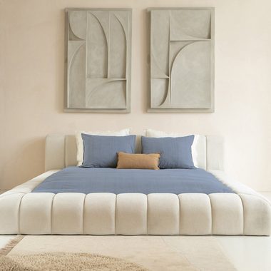 Bettwäsche Denim Stone Washed Bettbezug & Kissenbezüge, Sitheim-Europe, Baumwolle, 2 teilig, 100% Baumwolle