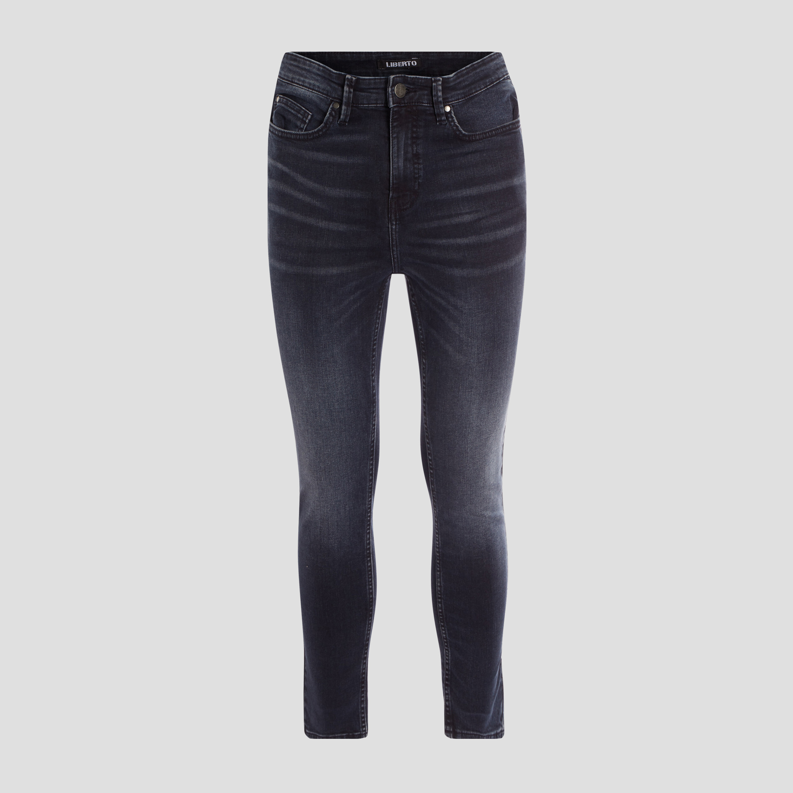 Jeans skinny denim blue black homme | La Halle