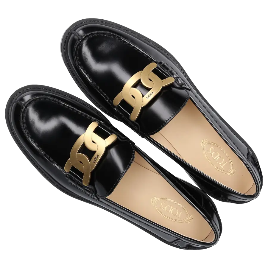 Tod's - Loafer LEATHER Kalbsleder - schwarz