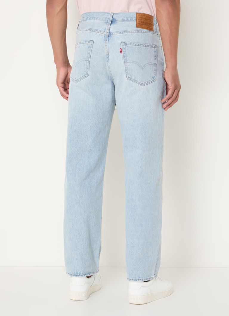 „Levi's 568“ tiesaus kirpimo džinsai su lengvu skalbimu