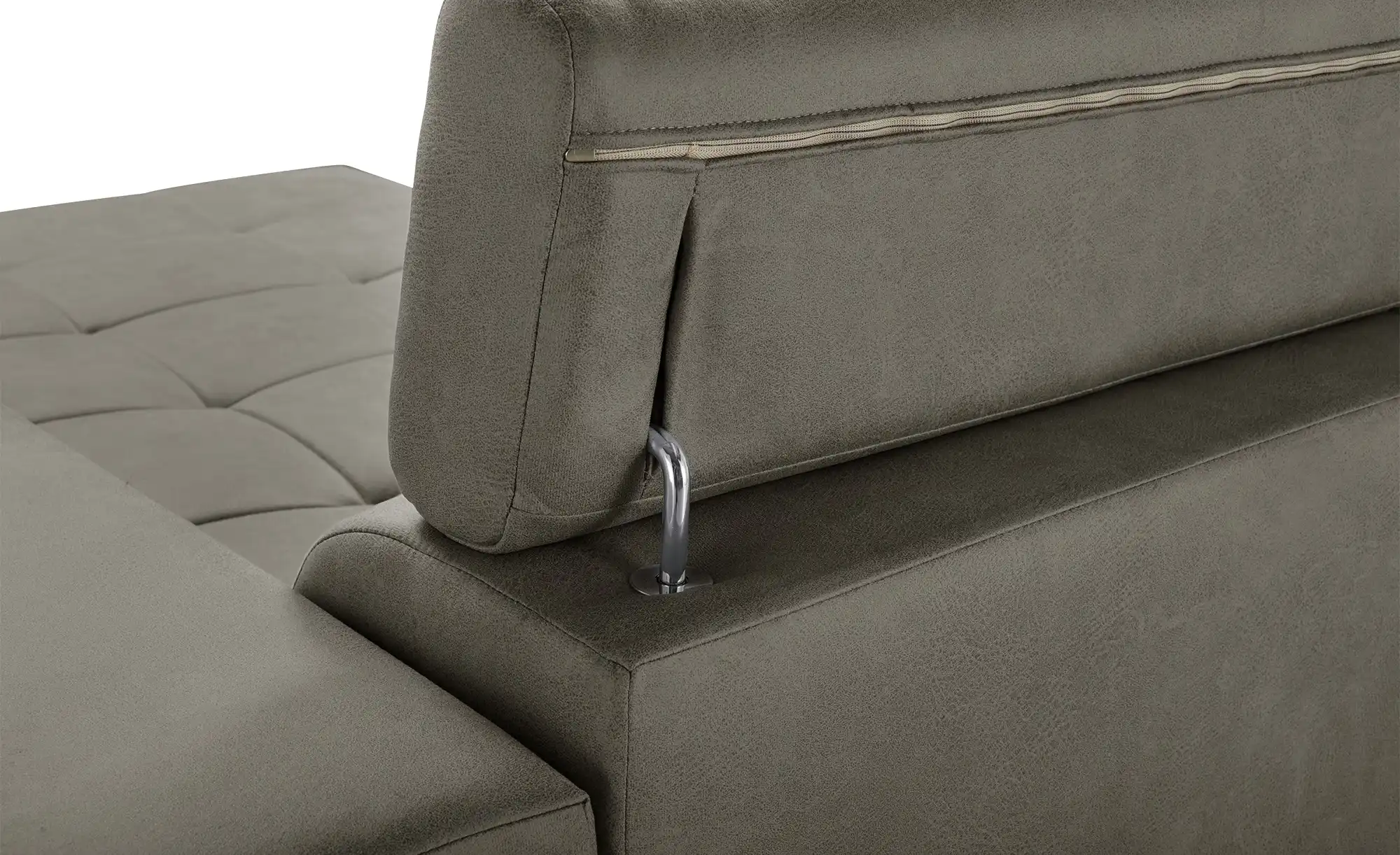 Twist Ecksofa aus Mikrofaser Caro