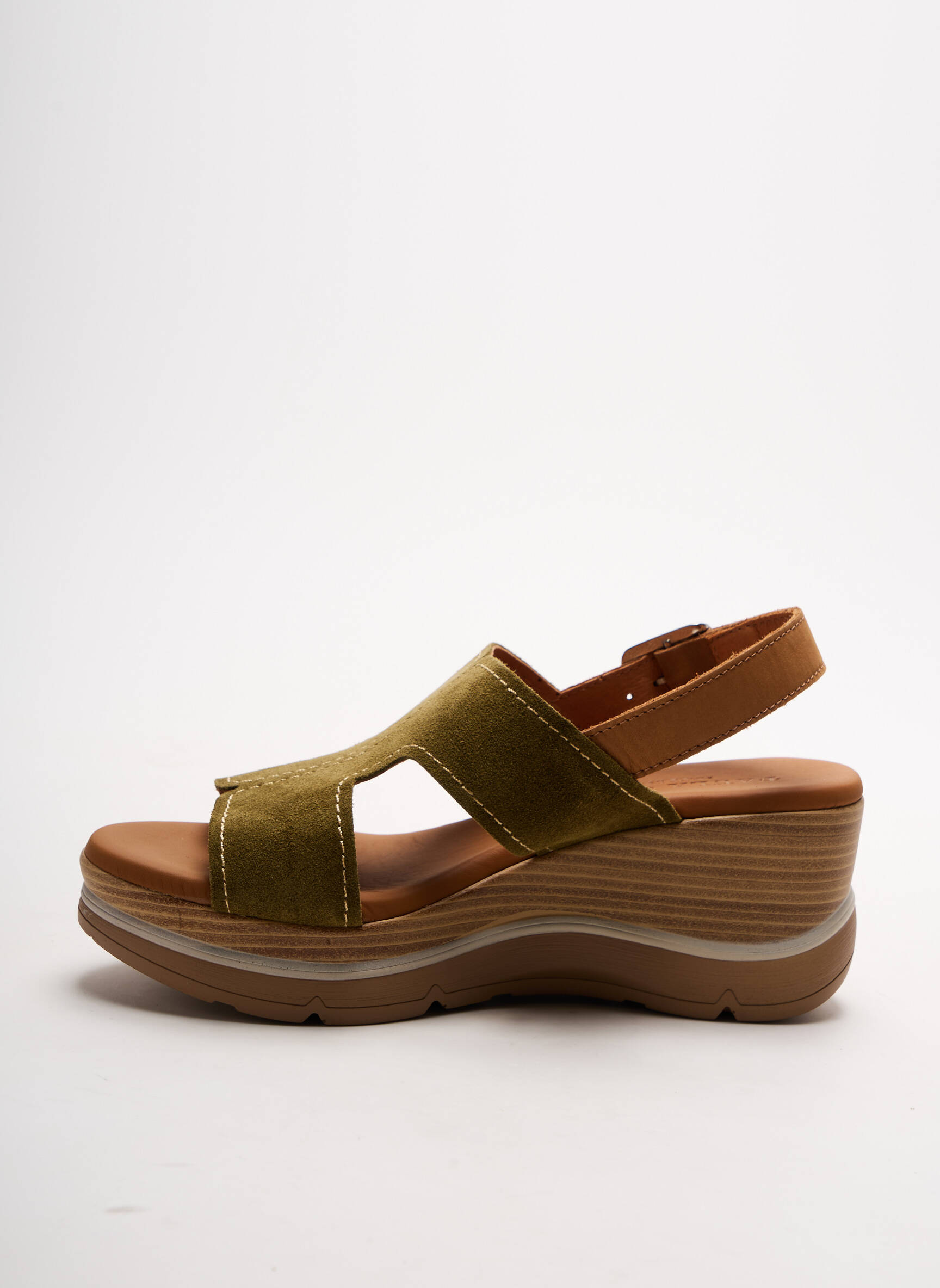 Paula Urban Sandales Nu Pieds Femme couleur vert