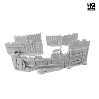HQ Resin - Rural Fence Set