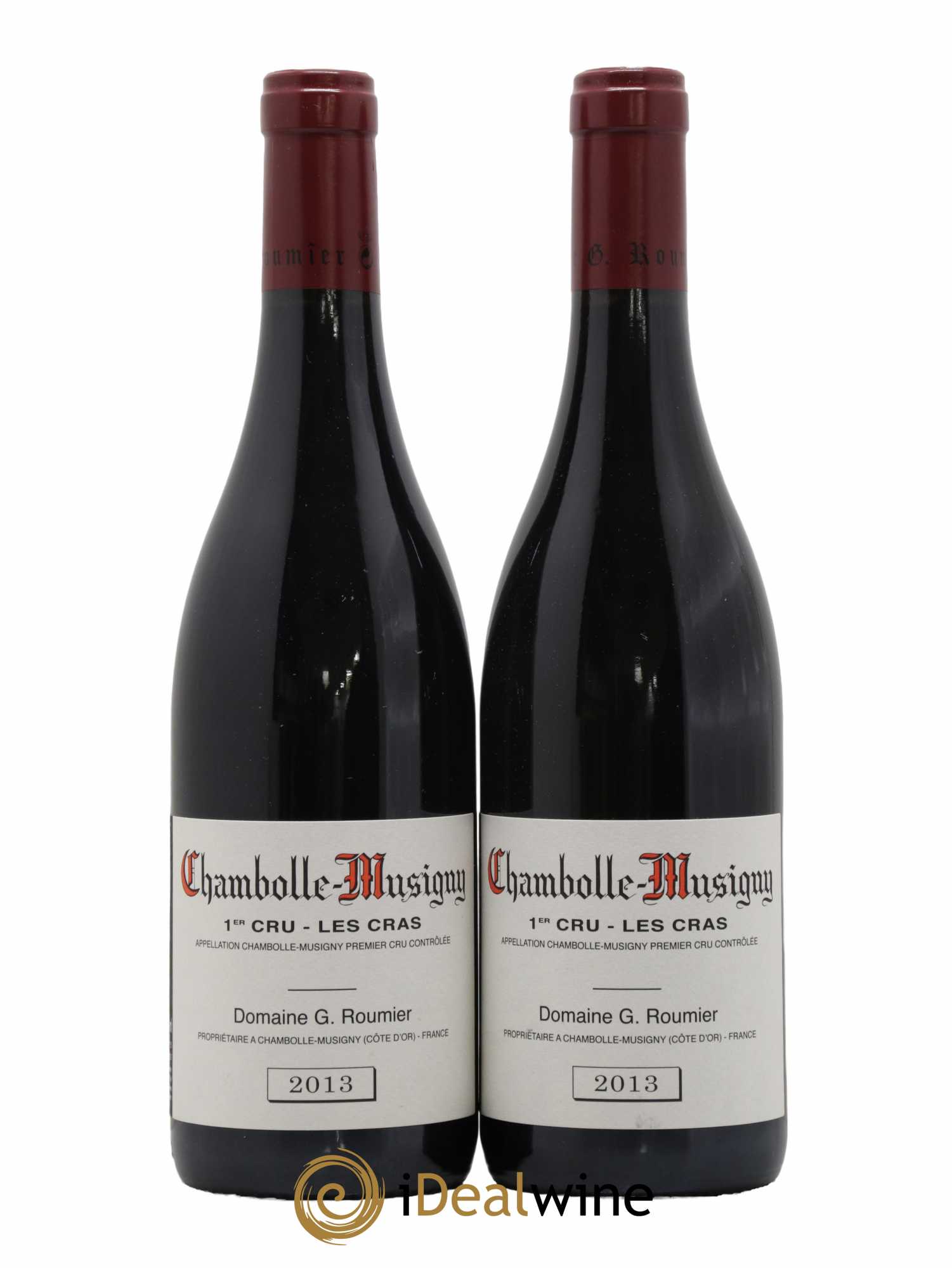 Chambolle-Musigny 1er Cru Les Cras Georges Roumier (Domaine)  2013 - Lot de 2 Bouteilles