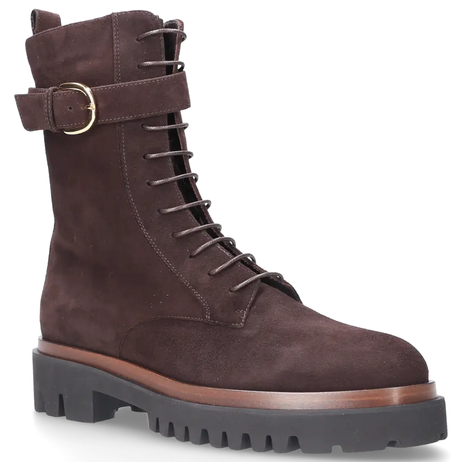 Truman's - Stiefeletten 9613 Veloursleder - braun