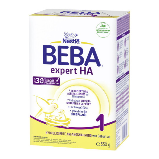 Nestlé Beba Expert HA1 von Geburt an 550G