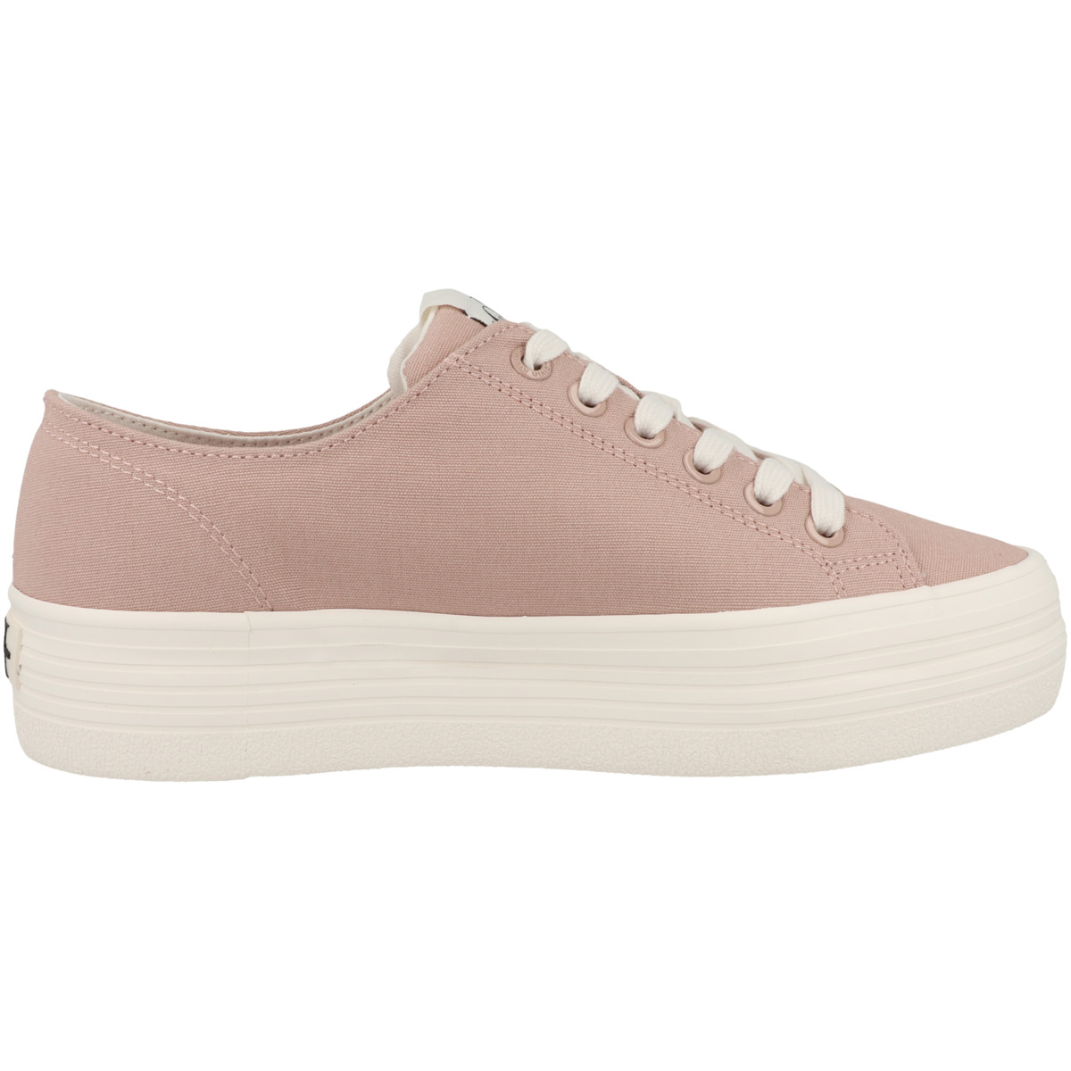 Calvin Klein Jeans Vulcanized Flatform Essential Mono Sneaker Low beige