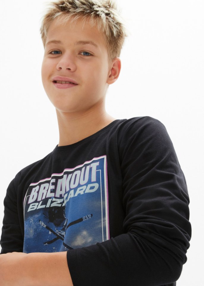 Jungen Langarmshirt