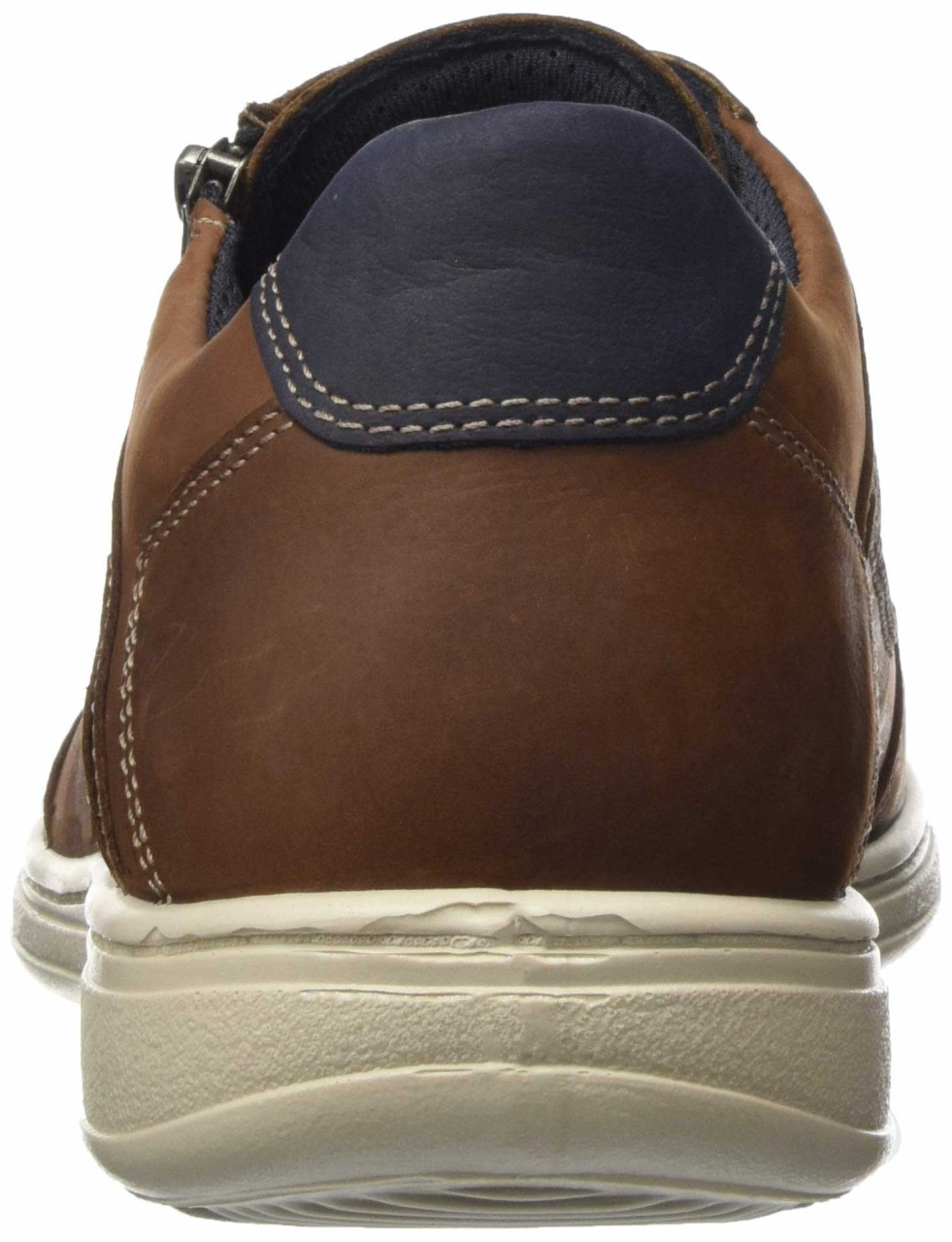 JOMOS Freizeit Schnürer braun nuss navy