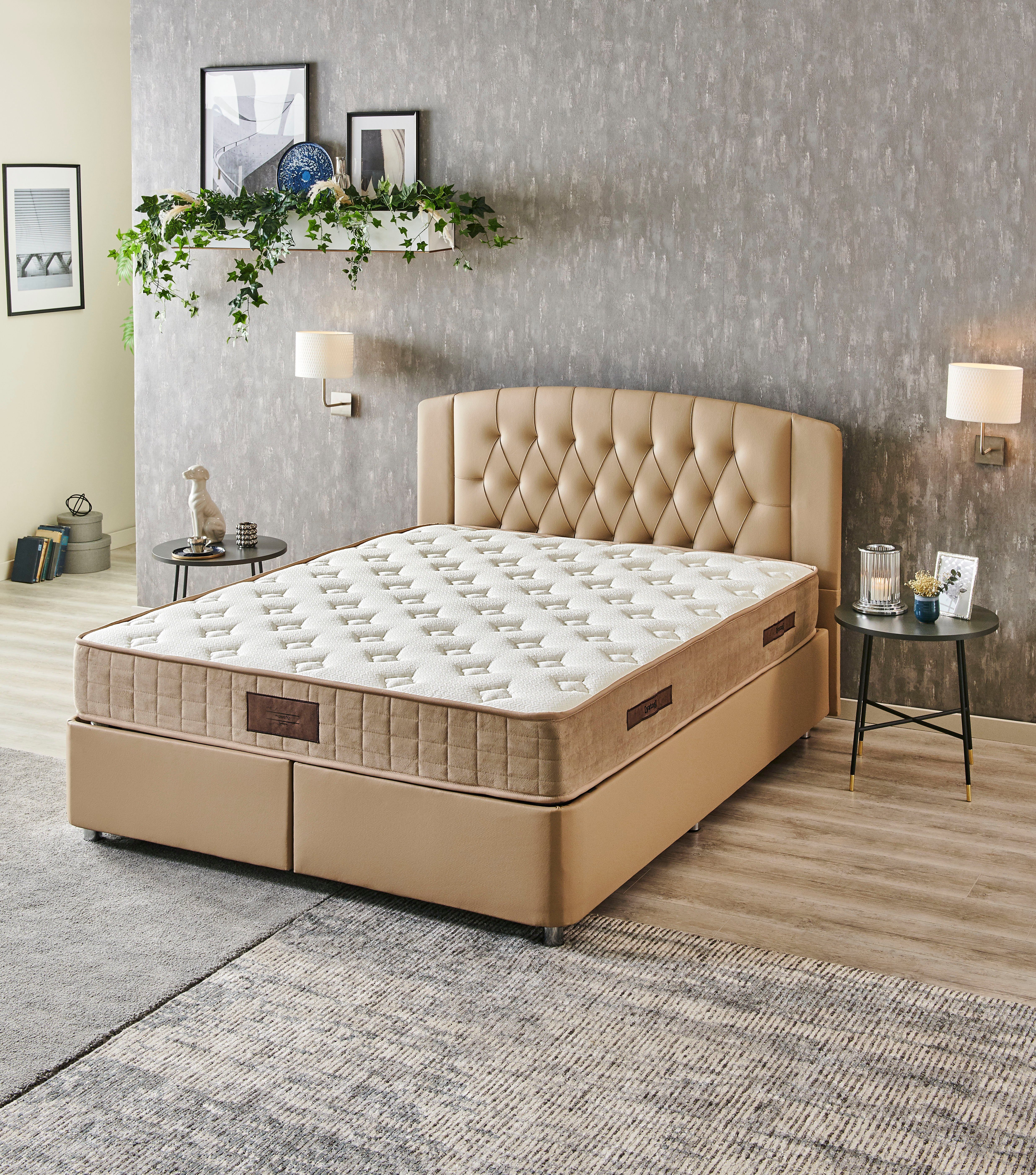 Komfortschaummatratze Majestät Komfort, Yatas Bedding, 24 cm hoch, Matratze in 90x200 cm und diversen weiteren Größen, luxuriöse Matratze
