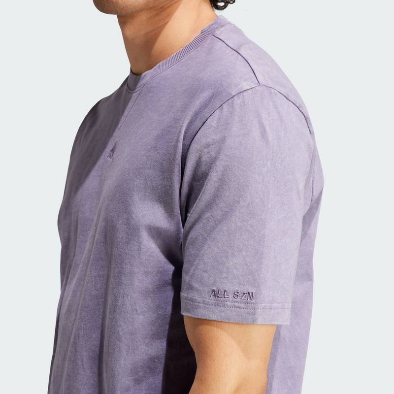 adidas ALL SZN Garment-Wash T-Shirt Funktionsshirt Herren