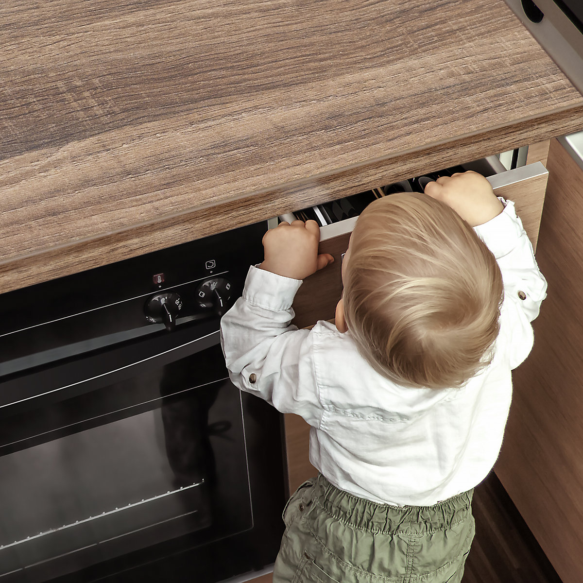 Vorteilspack Schrank- und Schubladensicherung, 8 Stück