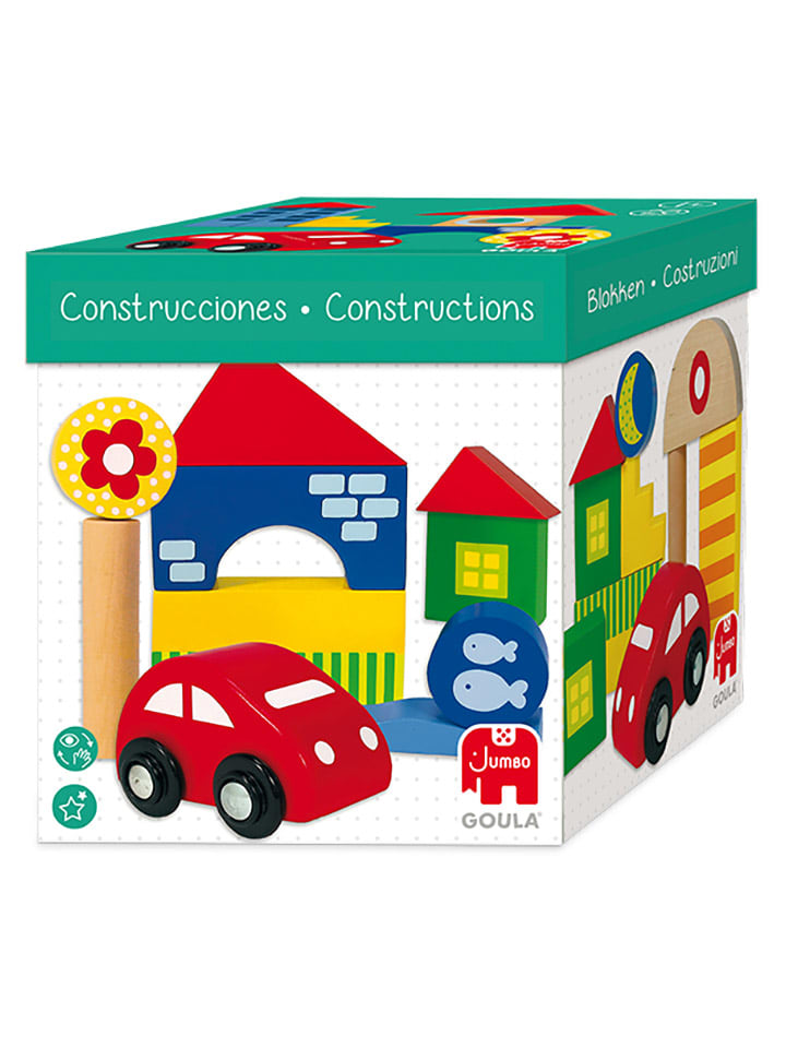 Jumbo 26tlg. Holzbausteine-Set in Bunt - ab 12 Monaten günstig kaufen onesize