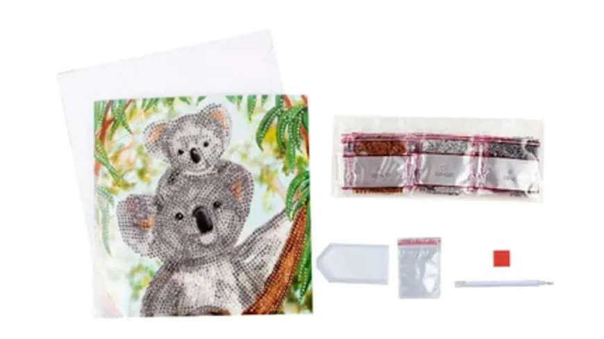 Craft Buddy - Crystal Art Diamond Painting Card Kit 