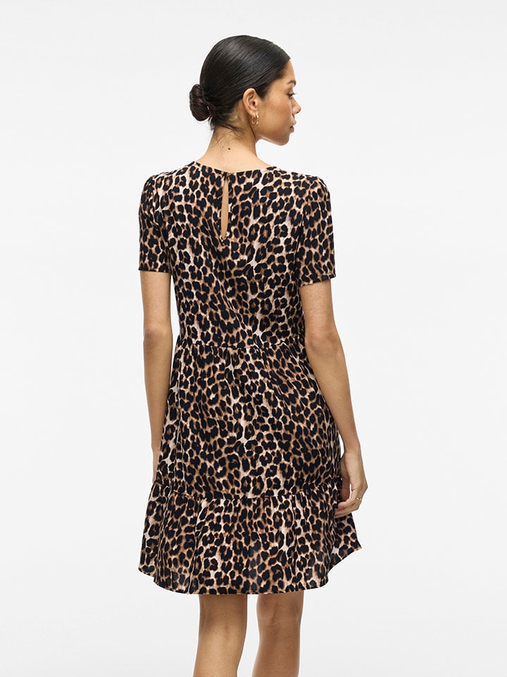 Vila Kleid in Beige/ Braun günstig kaufen