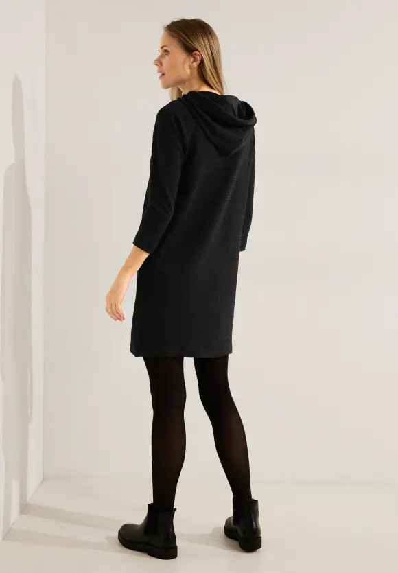 CECIL Struktur Kleid mit Kapuze