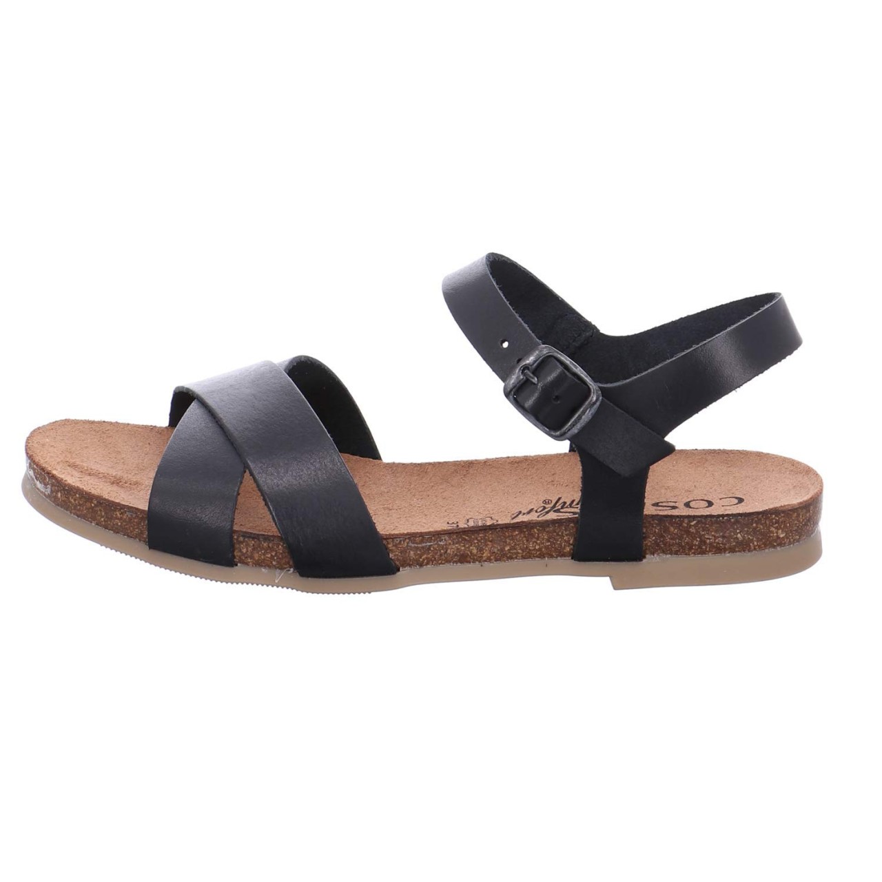 COSMOS Klassische Sandalen schwarz