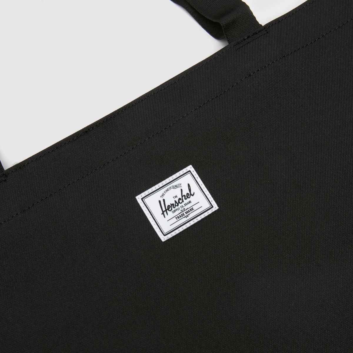 HERSCHEL svart klassisk tote-väska