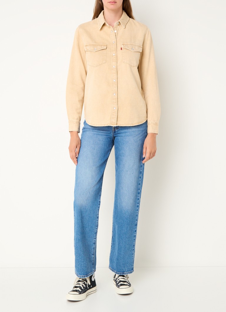 Τζιν μπλούζα Levi's με τσέπες στο στήθος