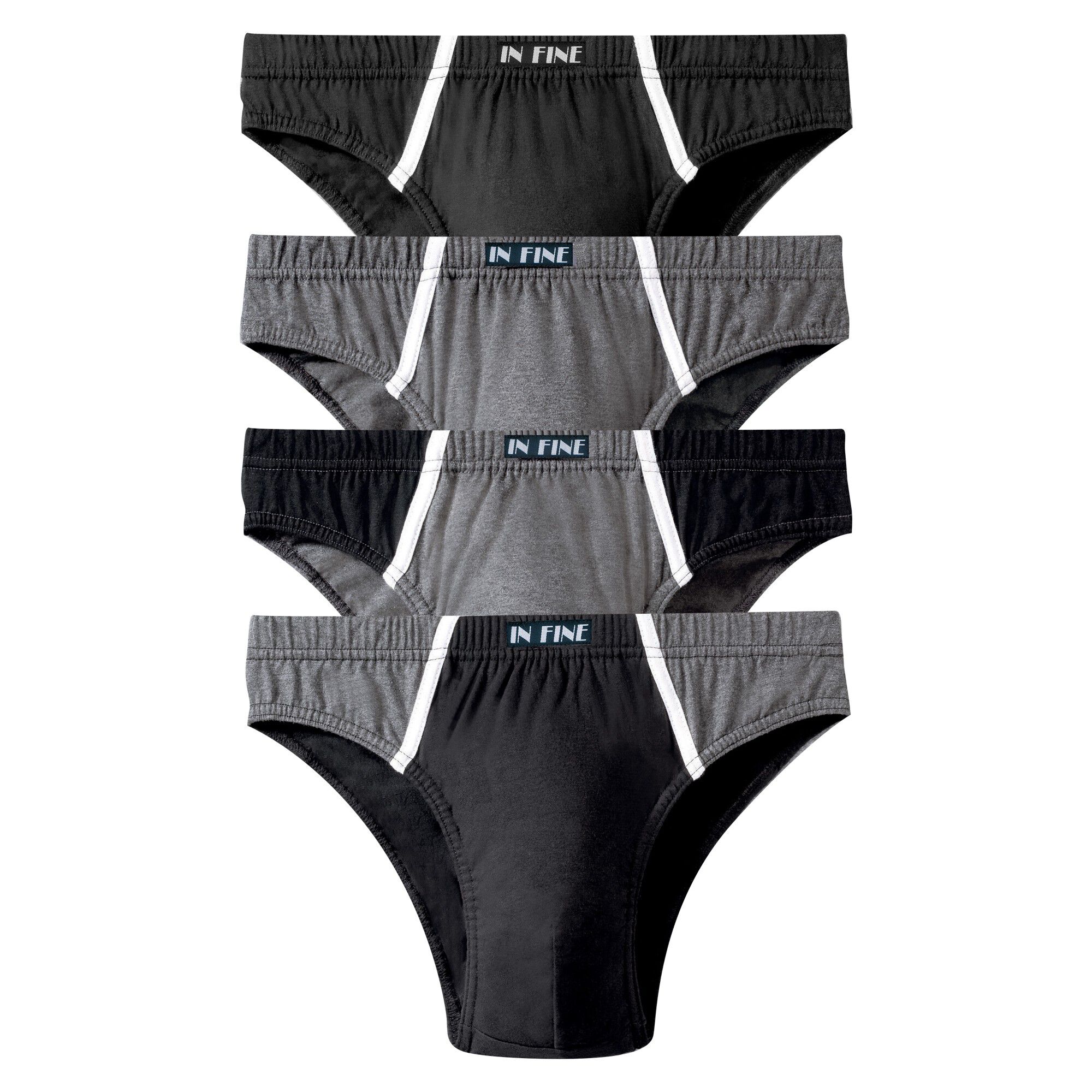 Slip fermé taille basse