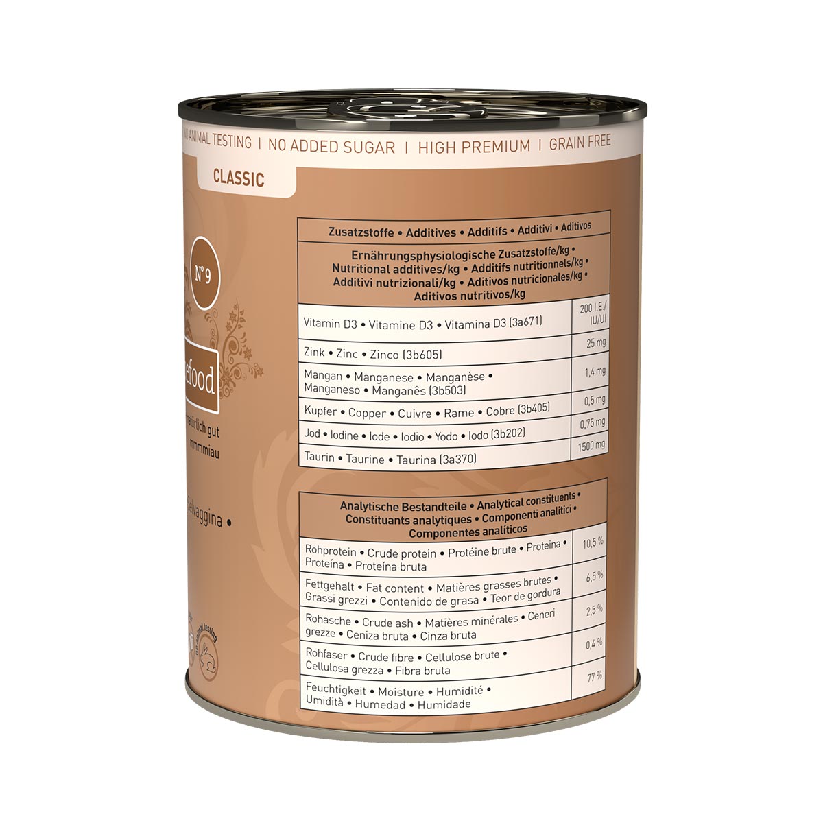 Catz Finefood Classic N° 9 - Wild günstig kaufen bei ZooRoyal