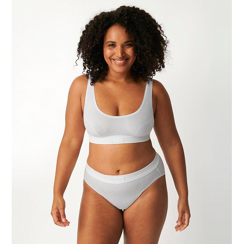 Sloggi Sloggi top str 46 hvit, Double Comfort