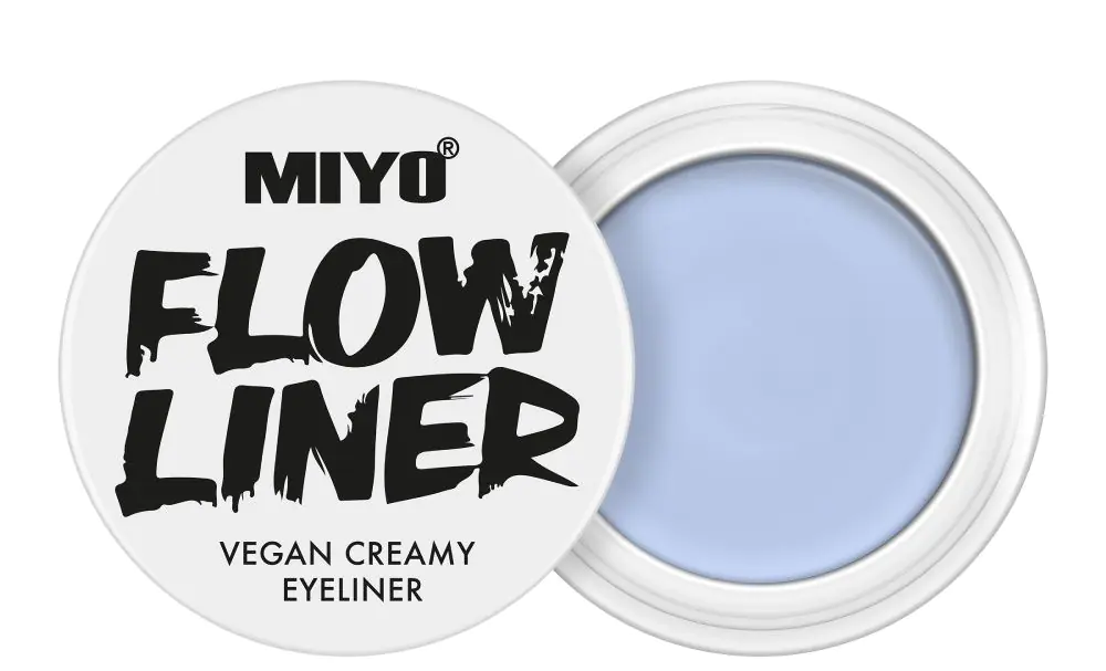 Miyo Flow Liner Eyeliner med creme, 03 Baby Blue