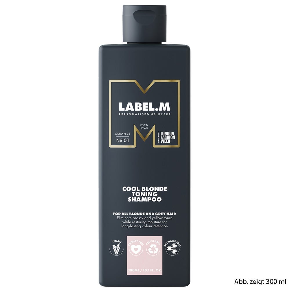 label.m Cool Blonde Toning Shampoo 1000 ml