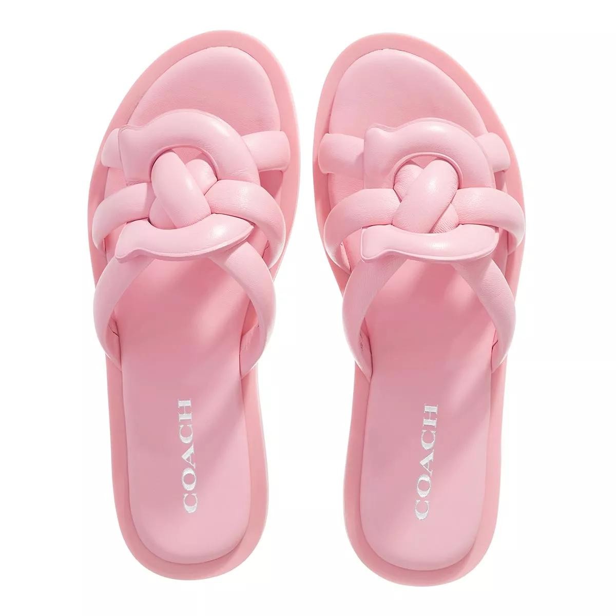 COACH Pantoletten lila/pink Slide