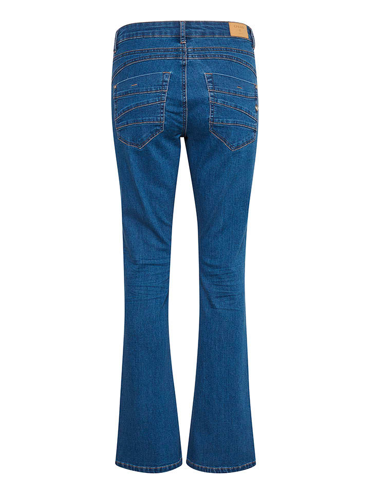 Cream Jeans - Flared Fit - in Blau günstig kaufen