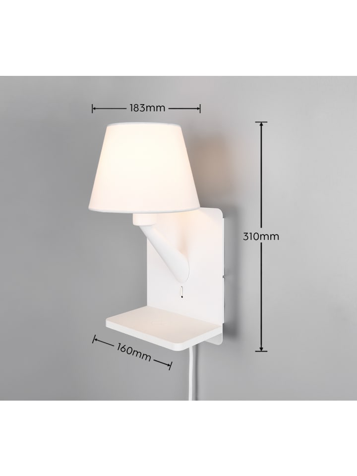 Trio Leuchten Wandleuchte COMFORT in weiß matt günstig kaufen onesize