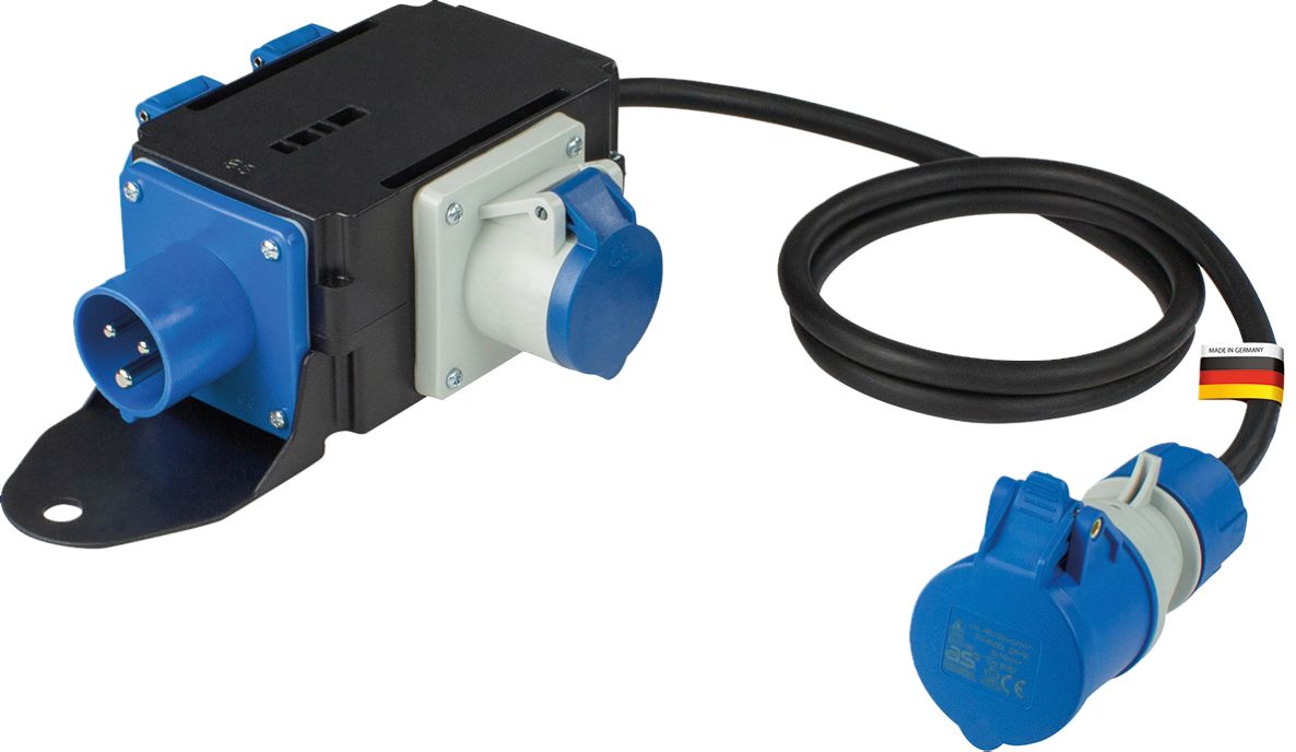 Τροφοδοτικό Schwabe 60497 Camping CEE Powerlight H07RN-F 3G2.5 IP44 1.5m