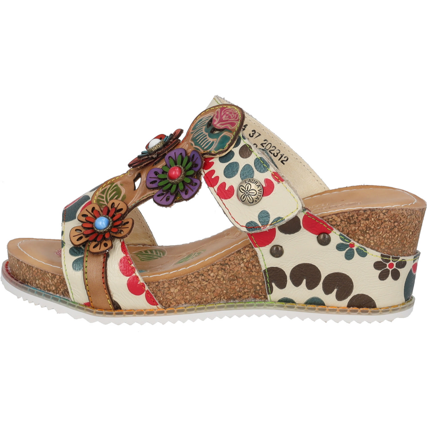 Laura Vita Bonito 224, Plateau-Pantoletten, Damen, Beige