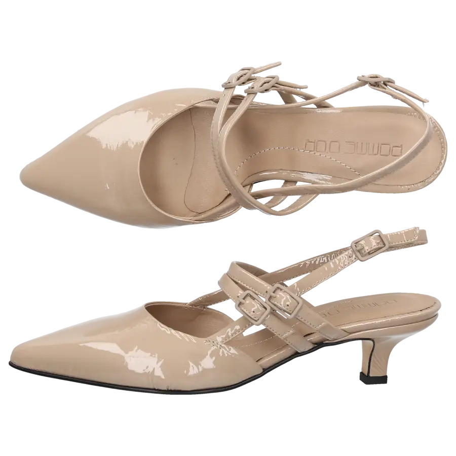 Pomme D`OR - Slingpumps 4952 Lackleder - beige