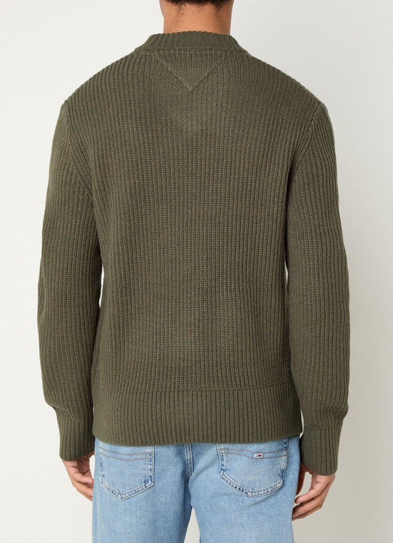 Tommy Hilfiger Rib-knit sweater with logo