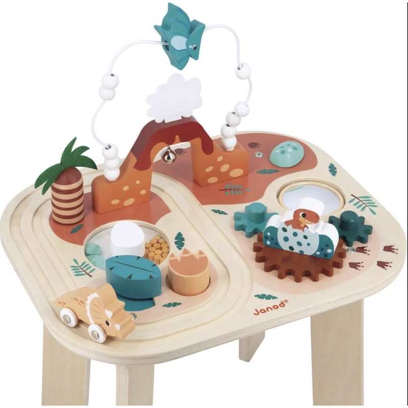 Table d'activités Dino
