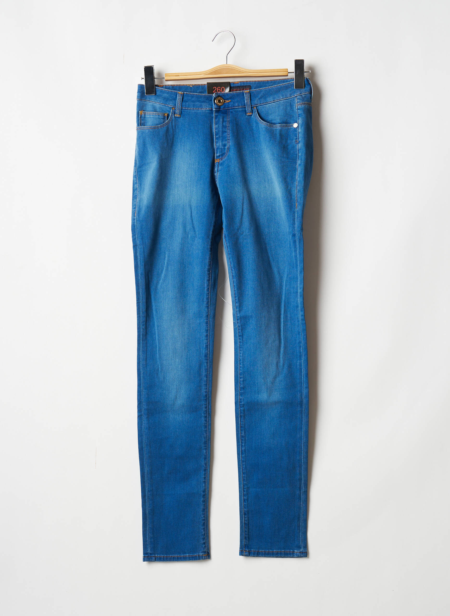 Trussardi Jeans Jeans Coupe Slim Femme couleur bleu